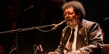 Ruben Rada festejó sus 80 años en el Auditorio del SODRE. 22 de agosto del 2023 Fotografía: Florencia Veres
