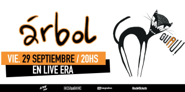 ARBOL FESTEJA LOS 20 AÑOS DE GUAU - Viernes 29 de Septiembre 2023 - 20 hs