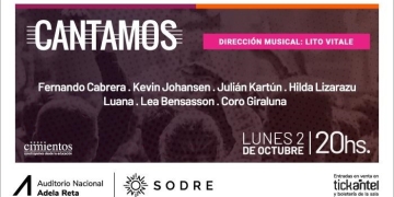 Cantamos – Cimientos Uruguay - Auditorio Adela Reta - 02/10/2023