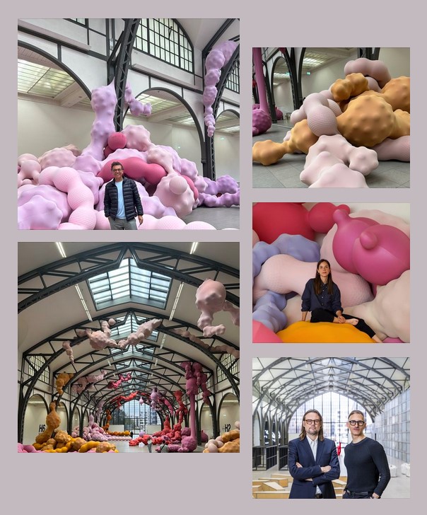 Recorriendo Exposiciones EVA FÁBREGAS por Daniel Benoit Cassou