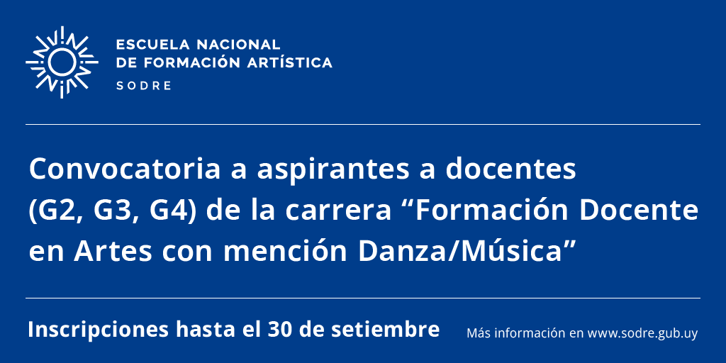 Formación Docente en Artes