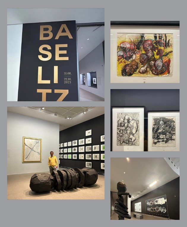 Recorriendo Exposiciones GEORG BASELITZ por Daniel Benoit Cassou