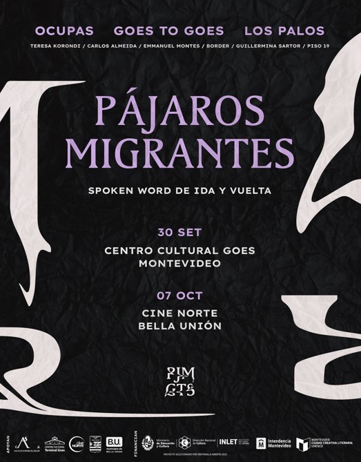 Pájaros migrantes / spoken word de ida y vuelta