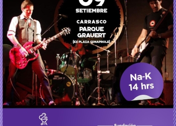 NA-K EN VIVO! SÁBADO 9-9-23, 14 HS, PARRILLA SOLIDARIA Colaborando con la Fundación Peluffo Giguens - PARQUE GRAUERT