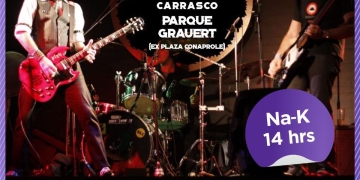 NA-K EN VIVO! SÁBADO 9-9-23, 14 HS, PARRILLA SOLIDARIA Colaborando con la Fundación Peluffo Giguens - PARQUE GRAUERT