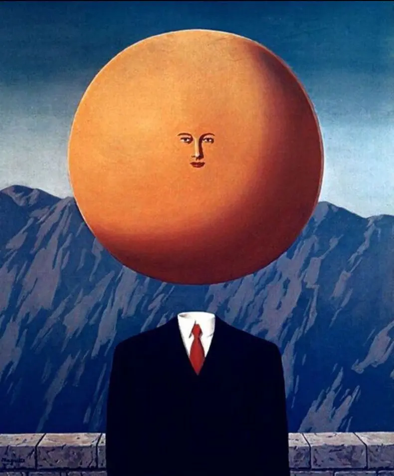 El arte de vivir Rene Magritte - Pintura, 1967, 65×54 cm