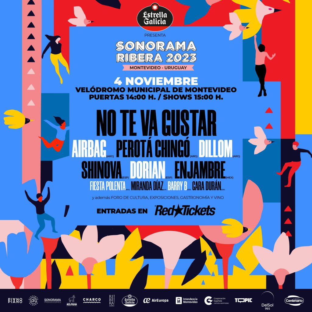 SONORAMA RIBERA LLEGA A URUGUAY - 3 y 4 de noviembre 2023 - Velódromo Municipal