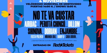 SONORAMA RIBERA LLEGA A URUGUAY - 3 y 4 de noviembre 2023 - Velódromo Municipal
