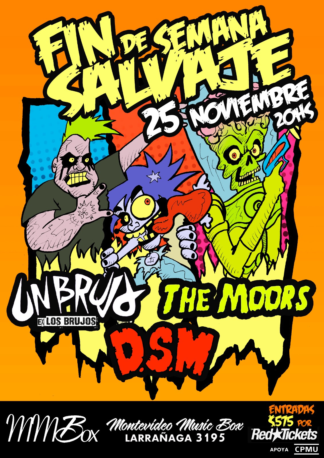 Fin de Semana Salvaje: Un Brujo Lee Chi, D.S.M y The Moors