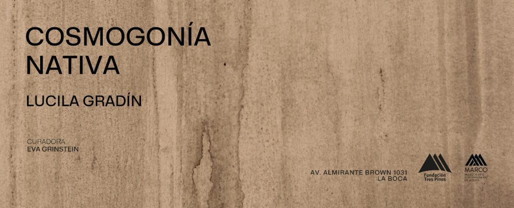 COSMOGONÍA NATIVA - NUEVA MUESTRA DE LUCILA GRADÍN EN MARCO, CON CURADURÍA DE EVA GRINSTEIN