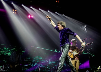 Cuarteto de Nos en el Antel Arena - Tour Lámina Once 2023 . 21-10-23 Foto Facundo Vázquez