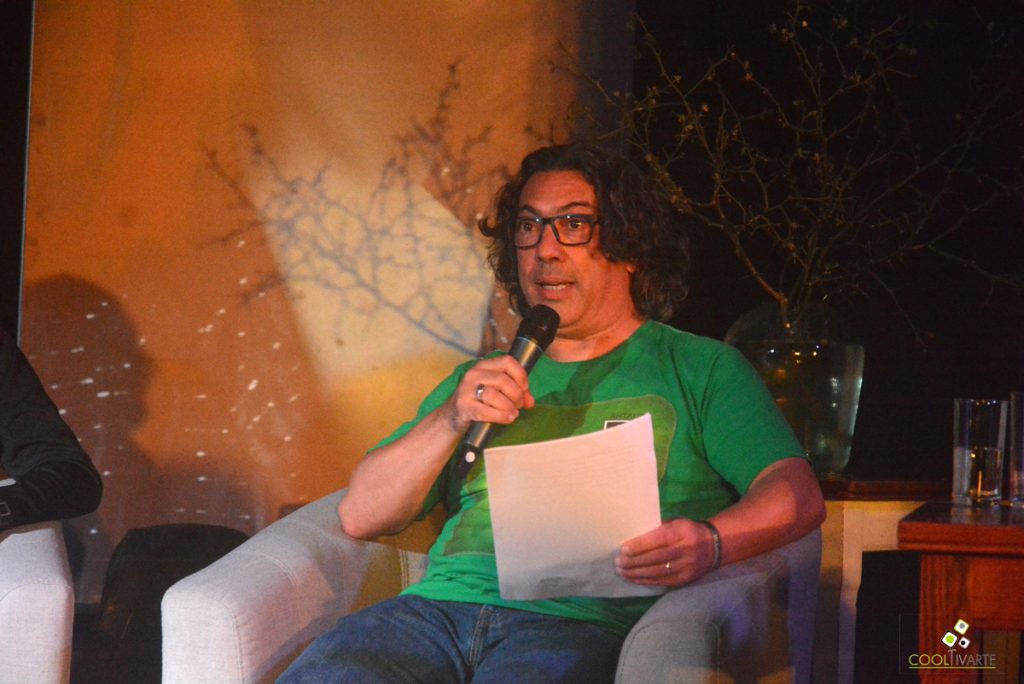 Darnauchans Entre el cuervo y el ángel - Eduardo Darnauchans - Marcelo Rodríguez Arcidiaco - Intendencia de Montevideo - Octubre 2023 - Foto Federico Meneses Darnauchans Entre el cuervo y el ángel - Eduardo Darnauchans - Marcelo Rodríguez Arcidiaco - Intendencia de Montevideo - Octubre 2023 - Foto Federico Meneses