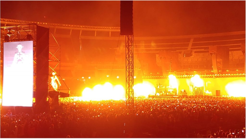 El momento más caliente de la noche – Foto: Jorge Machado