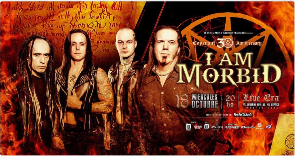 I AM MORBID en URUGUAY - 18-10-2023 - Live Era