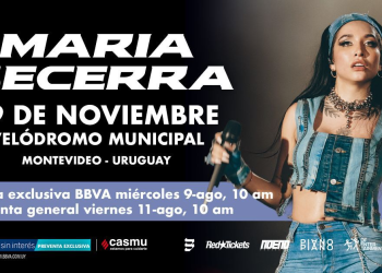 MARIA BECERRA - Velódromo Municipal - 19 DE NOVIEMBRE 2023 – 21 hs