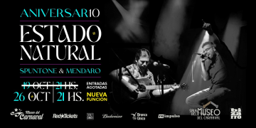 SPUNTONE & MENDARO EN VIVO - Celebrando los 10 años de "Estado Natural" 26/10/2023 - Nueva función