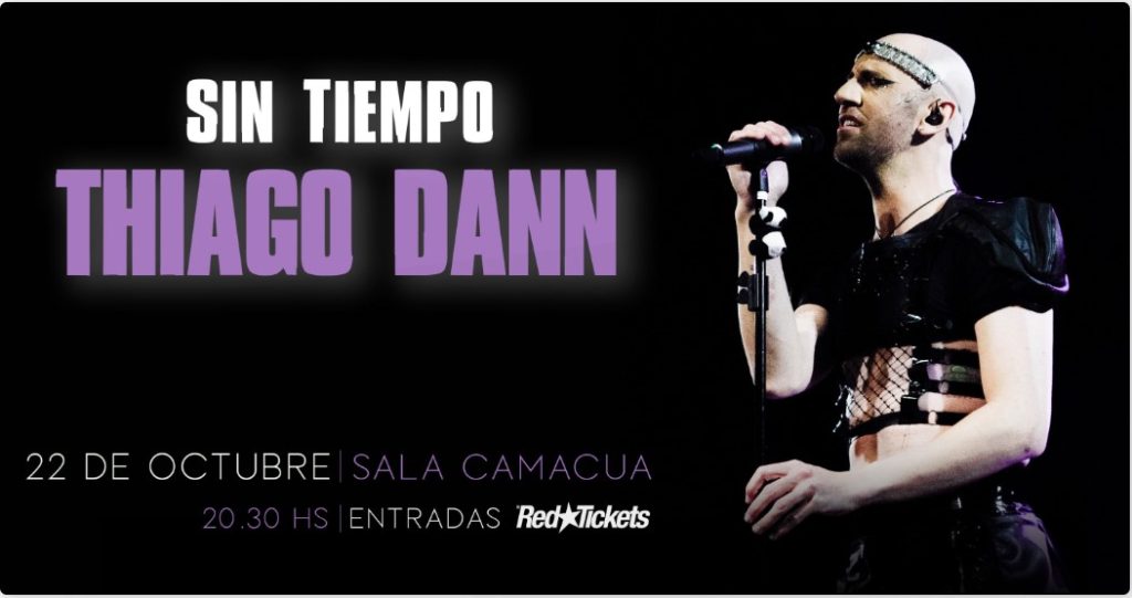 Thiago Dann - Sin Tiempo - Presentando su segundo álbum - Sala Camacuá - Domingo 22 de Octubre 2023 - 20:30 hs Thiago Dann - Sin Tiempo - Presentando su segundo álbum - Sala Camacuá - Domingo 22 de Octubre 2023 - 20:30 hs