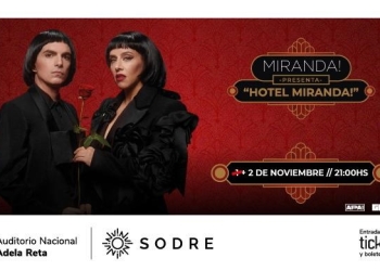 HOTEL MIRANDA - Auditorio Nacional del Sodre - 01 y 02 de noviembre 2023