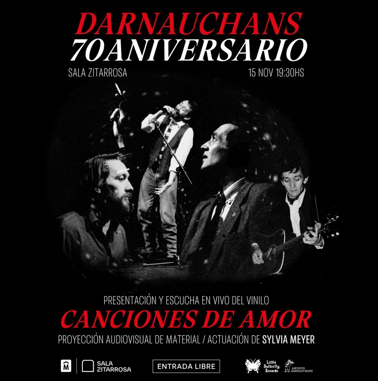 Eduardo Darnauchans - 70 aniversario - 15 de noviembre de 2023 – a las 19:30 Hs. - ZALA ZITARROSA - Entrada libre Eduardo Darnauchans - 70 aniversario - 15 de noviembre de 2023 – a las 19:30 Hs. - ZALA ZITARROSA - Entrada libre