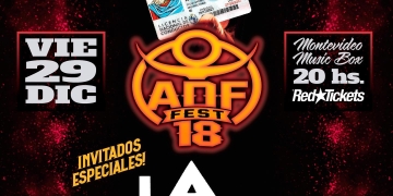 ANTES DEL FIN FEST (Edicion 18) - Viernes 29 de Diciembre 2023 - 20 hs - Montevideo Music Box
