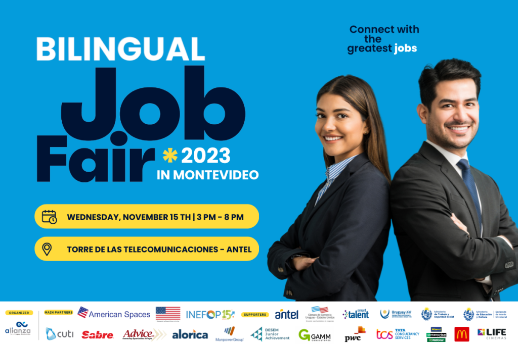 BILINGUAL JOB FAIR 2023 - PRIMERA EDICIÓN - Conectando Talentos con Oportunidades Laborales en Uruguay