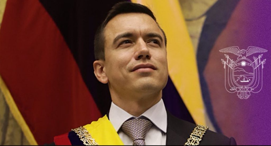 Daniel Noboa Azin - Fuente imagen x.com Daniel Noboa Azin