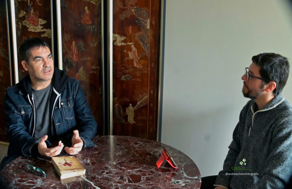 Entrevista a Mariano Martínez de Attaque 77 - Noviembre 2023 - Foto Andrea Silvera