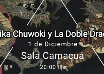 Erika Chuwoki y La Doble Dragon - en vivo en Sala Camacuá - Viernes 1 de Diciembre 2023 - 20:30 hs