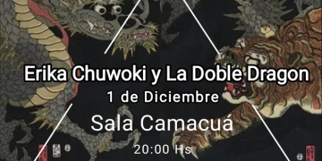 Erika Chuwoki y La Doble Dragon - en vivo en Sala Camacuá - Viernes 1 de Diciembre 2023 - 20:30 hs