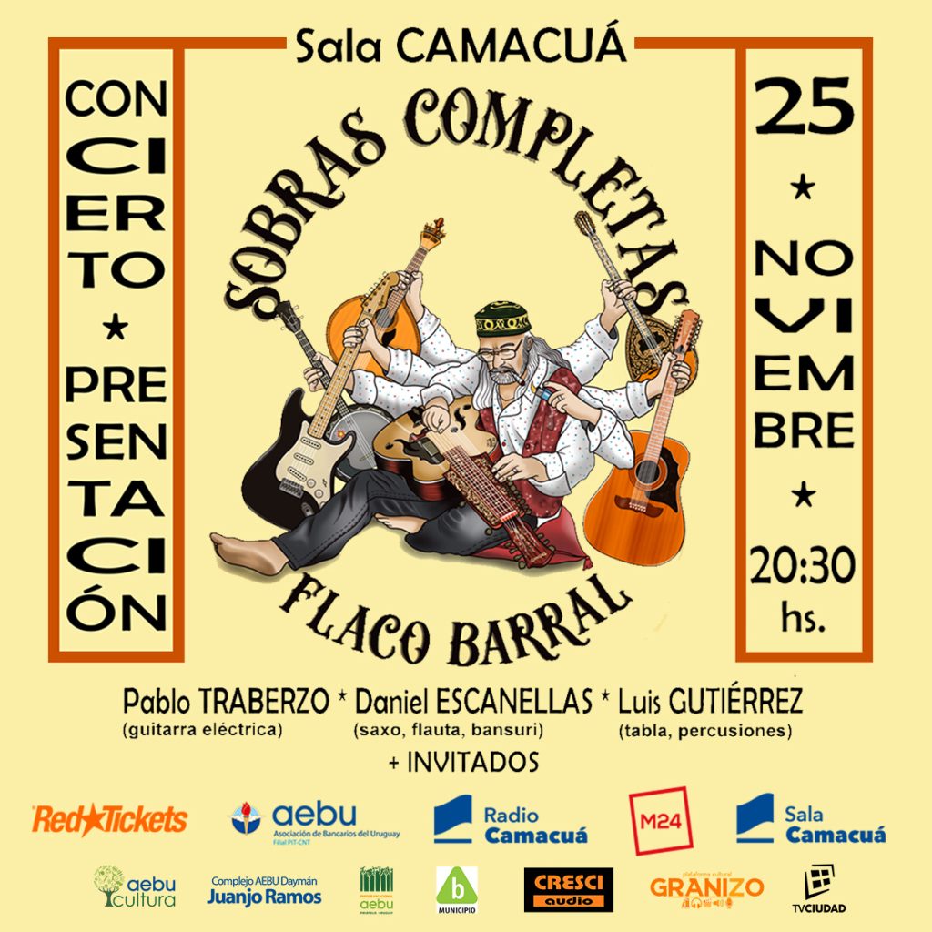 FLACO BARRAL - SOBRAS COMPLETAS - Sala Camacuá - Nov 25 2023