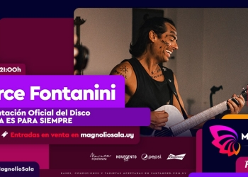 Marce Fontanini Presenta el Disco "AHORA ES PARA SIEMPRE" Magnolio Sala - 6 de diciembre 2023 - 21 hs.