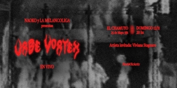 NAOKO Y LA MELANCOLIGA presentan URBE VORTEX - El Chamuyo - Domingo 12 de Noviembre 2023 - 20 hs