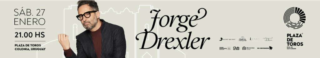 JORGE DREXLER presenta la segunda fase de su gira: “TIEMPO Y TINTA” en la PLAZA DE TOROS REAL DE SAN CARLOS.