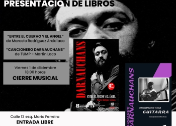 Presentación Entre el cuervo y el Angel" de Marcelo Rodriguez Arcidiaco - Viernes 1 de diciembre 2023 - 18:00 horas - CC Parque del Plata