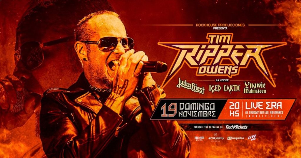TIM RIPPER OWENS (KK PRIEST) en Montevideo - 19-11-2023 - Live Era