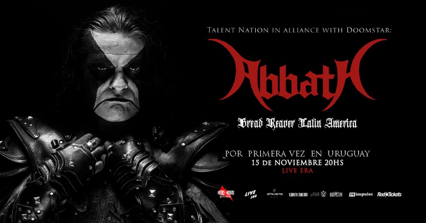 ABBATH en Uruguay - Live Era - Miércoles 15 de Noviembre 2023 - 20 hs