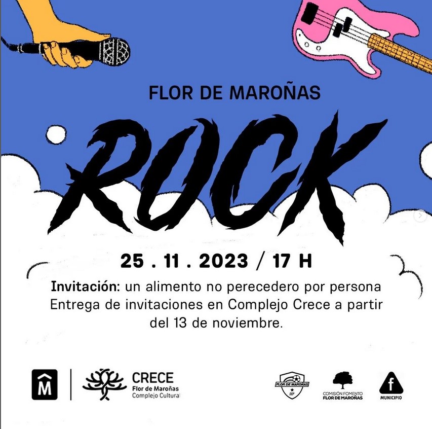 Flor de Maroñas Rock Flor de Maroñas Rock
