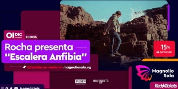 Rocha presenta "Escalera Anfibia" Magnolio Sala - Viernes 1 de Diciembre 2023 - 21 hs