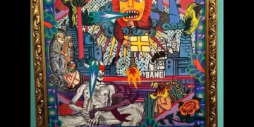 Juan Burgos - CARRIL COLONIAL - Recorriendo Exposiciones por Daniel Benoit Cassou