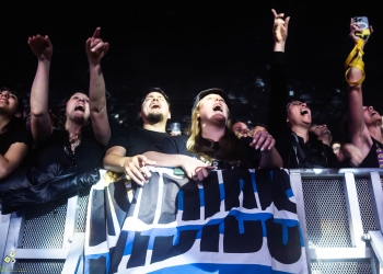 Divididos se presentó el 08 de diciembre del 2023 en Antel Arena. Fotografía Florencia Veres