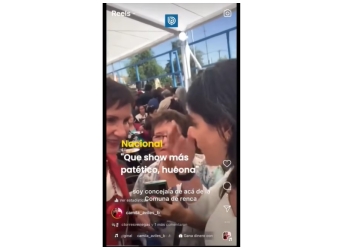 ¡Qué show más patético. weona! Carolina Tohá - Ministra del Interior y Seguridad Pública