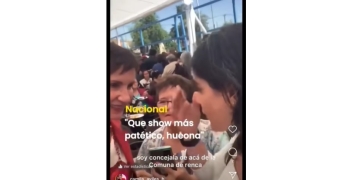¡Qué show más patético. weona! Carolina Tohá - Ministra del Interior y Seguridad Pública