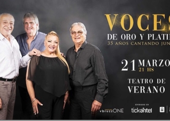 VOCES DE ORO Y PLATINO - Teatro de Verano - JUEVES 21 DE MARZO 2024 - 21 hs - MARIHEL BARBOZA – MIGUEL ÁNGEL MUNÍZ – MIGUEL VILLALBA – RAÚL TESTA