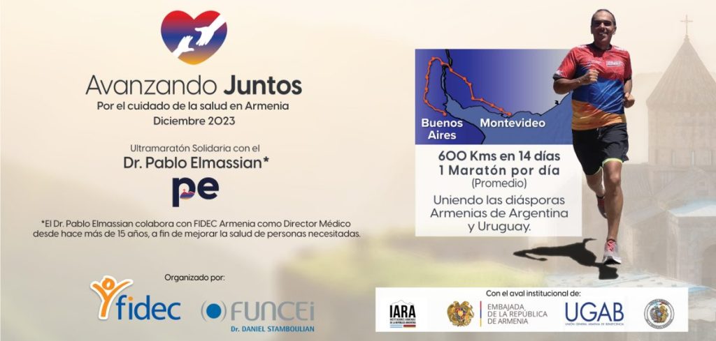 Carrera Solidaria por el Cuidado de la Salud en Armenia: FIDEC 2023 - sábado 16 de diciembre 2023 - Plaza Armenia