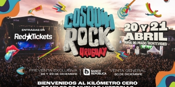 COSQUÍN ROCK URUGUAY 2024 - 20 y 21 de abril de 2024 en la Rural del Prado