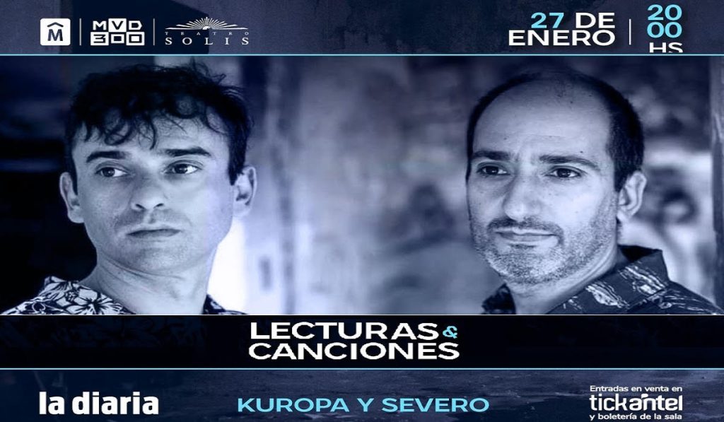 Teatro Solís – Sala Zavala Muniz 27 de enero – 20 hs