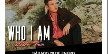NICK CARTER en URUGUAY - 20 de enero 2024 - 21hs. - Auditorio del Sodre- Sala Eduardo Fabini.