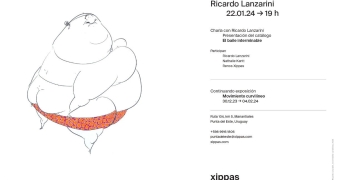Charla y presentación de catálogo: Ricardo Lanzarini - Nathalie Kantt - Renos Xippas - Galería Xippas Punta del Este - Lunes 22-01-2024 - 19:00 hs.