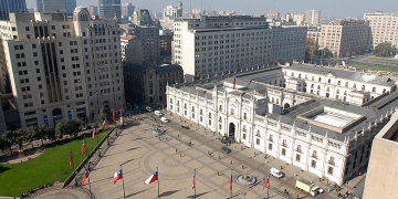 Vista aérea de La Moneda