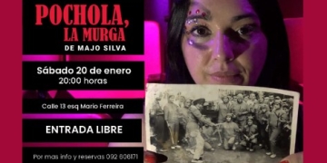 POCHOLA LA MURGA - ÚNICA FUNCIÓN EN PARQUE DEL PLATA - SÁBADO 20 de ENERO 2024 - 20hs - ENTRADA LIBRE - Calle 13 esq. Mario Ferreira